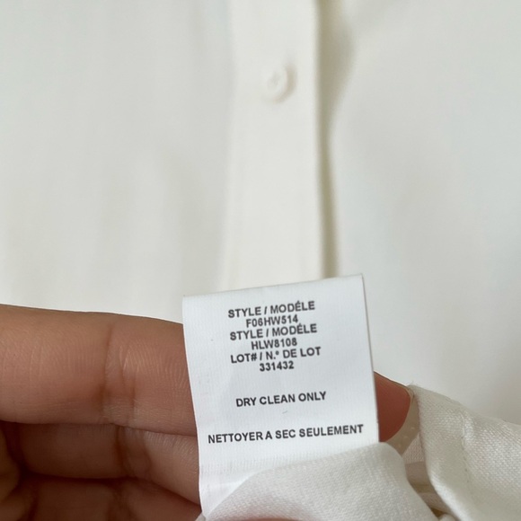 HELMUT LANG The Shrunken Button Blouse - Picture 7 of 13